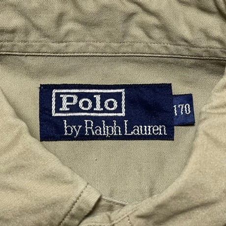 POLO RALPHLAUREN　"BEIGE" S/S SHIRT
