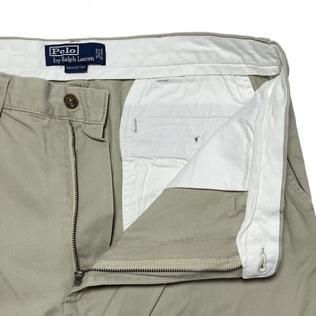 POLO RALPHLAUREN　"CLASSIC CHINO" CHINO PANTS