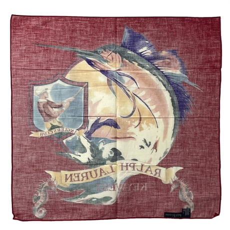 RALPHLAUREN　"MARLIN FISHING" BANDANA