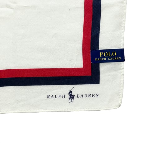 POLO RALPHLAUREN　"MADE IN JAPAN" BANDANA (DEAD STOCK)