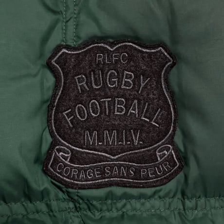 RUGBY RALPHLAUREN　"RUGBY FOOTBALL" DOWN JACKET