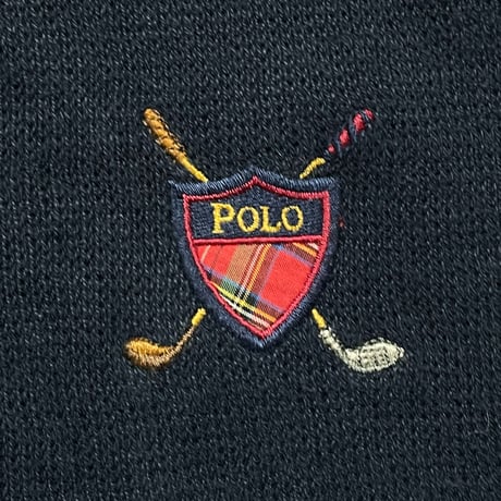 POLO RALPHLAUREN　"GOLF LOGO" RUGBY SHIRT