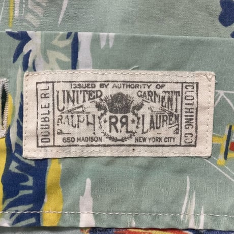 RRL RALPHLAUREN　"KEY WEST" ALOHA SHIRT