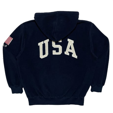 POLO SPORT RALPHLAUREN　"USA" ZIP-UP FLEECE HOODIE