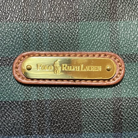 POLO RALPHLAUREN　"ZIP" TOTE BAG