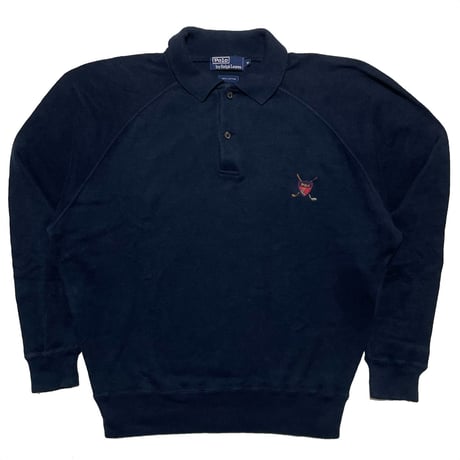 POLO RALPHLAUREN　"GOLF LOGO" RUGBY SHIRT
