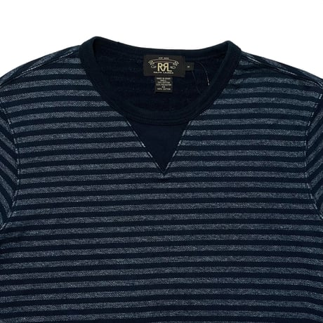 RRL RALPHLAUREN　"STRIPE" VINTAGE SWEAT
