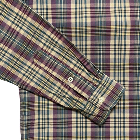 RALPHLAUREN　"CHECKED" BUTTONDOWN SHIRT