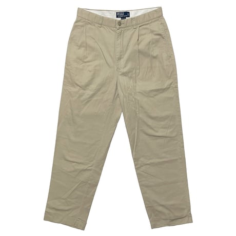 POLO RALPHLAUREN VINTEGE　"TWO TUCK" HAMMOND PANT