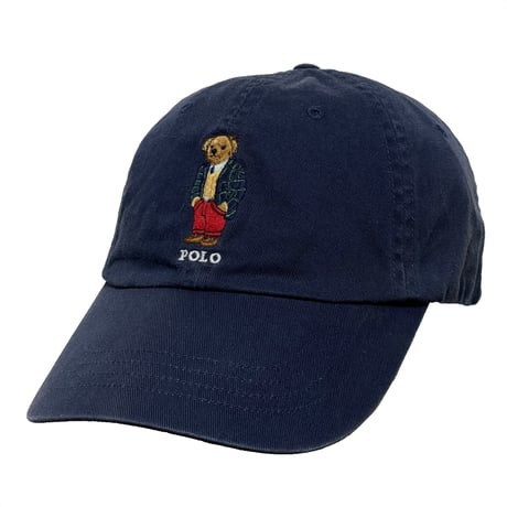 POLO RALPHLAUREN　 "POLO BEAR" 6-PANEL CAP (NAVY)