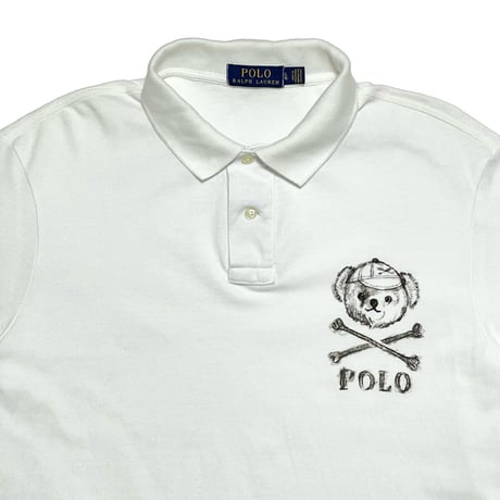 POLO RALPHLAUREN　"SKETCH BEAR" L/S POLO SHIRT