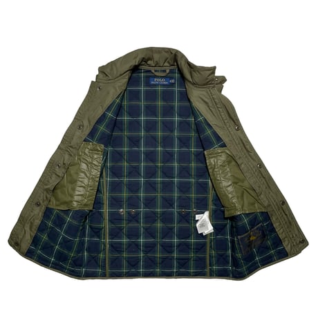 POLO RALPHLAUREN　"4-POCKET" QUILTING VEST