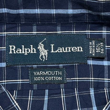 RALPHLAUREN　"YARMOUTH" BUTTONDOWN SHIRT