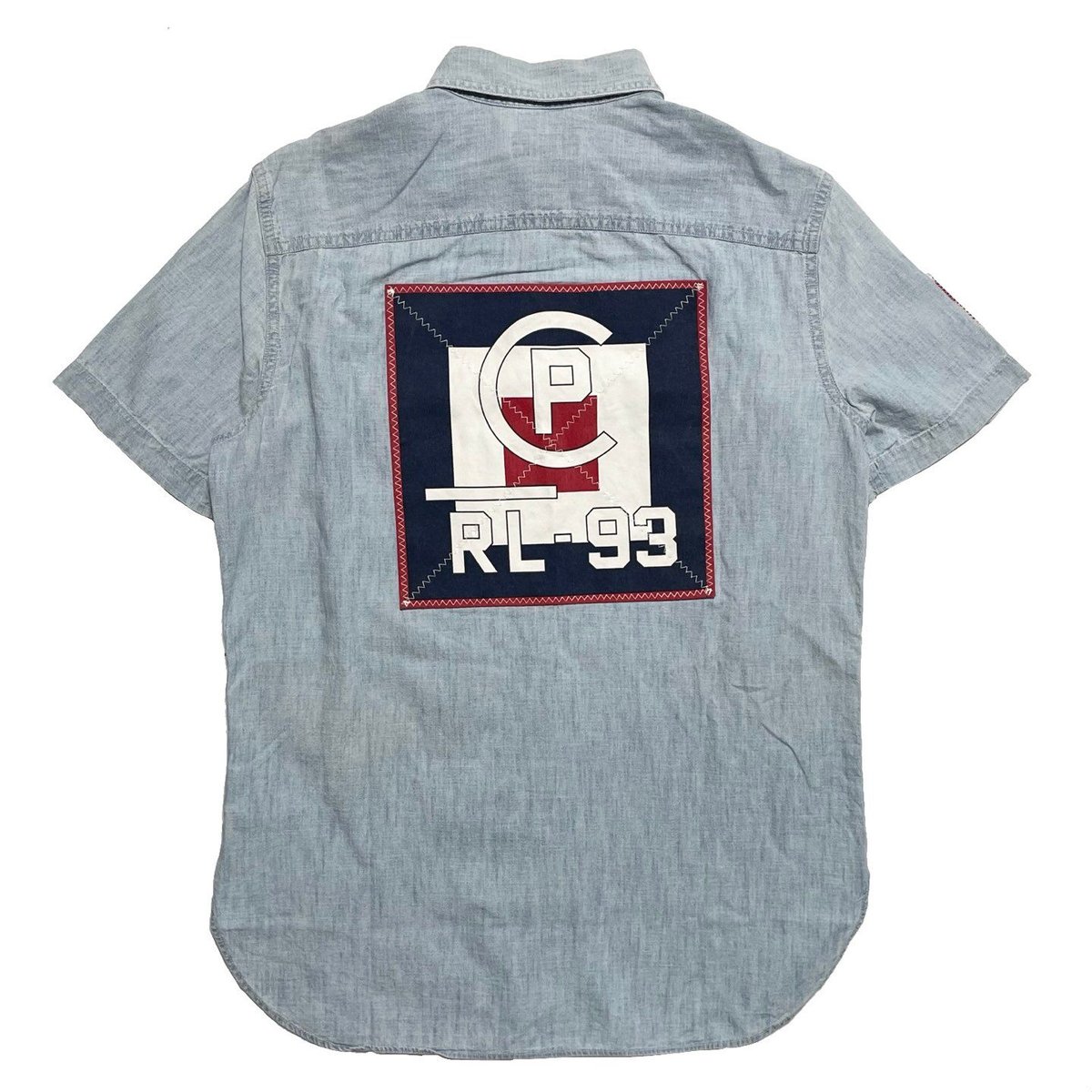 POLO RALPH LAUREN/RL-93 シャンブレーシャツ/L/ブルー POLO RALPH LAUREN/RL-93 シャンブレーシャツ/L/ブルー - メルカリ
