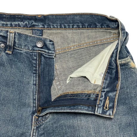 POLO RALPHLAUREN　"WEATHERING" DENIM PANTS