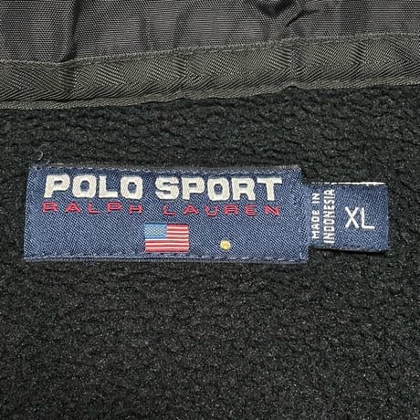 POLO SPORT RALPHLAUREN　FLEECE JACKET (BLACK)