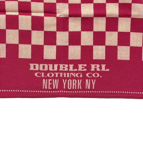 RRL RALPHLAUREN　"CHECKED" BANDANA