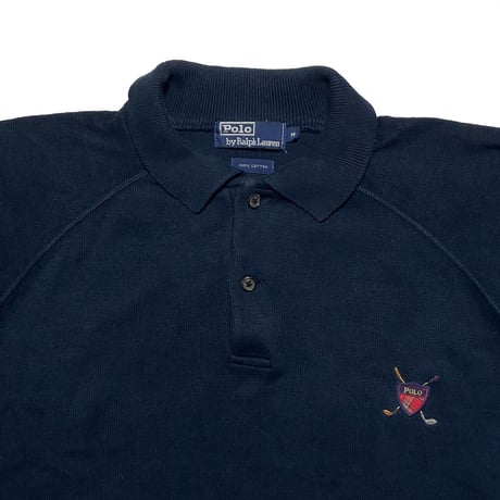 POLO RALPHLAUREN　"GOLF LOGO" RUGBY SHIRT