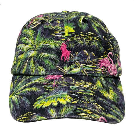 POLO RALPHLAUREN　 "PONY&FLAMINGO" CLLASIC BASEBALL CAP