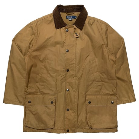 POLO RALPHLAUREN "CORDUROY COLLAR" HUNTING OILED JACKET