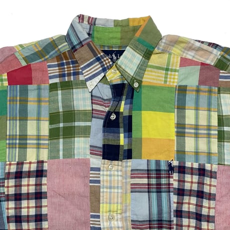 RALPHLAUREN　"PATCH WORK" S/S SHIRT