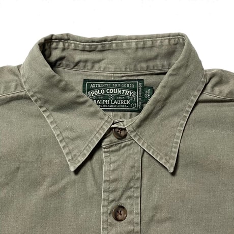 POLO COUNTRY RALPHLAUREN　"POLO SPORTSMAN" WORK SHIRT