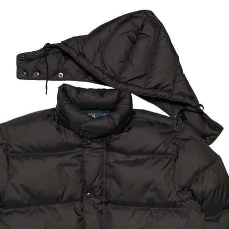 POLO RALPHLAUREN　"REMOVABLE HOOD" DOWN JACKET