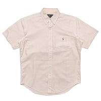 RALPHLAUREN　"CLASSIC FIT" S/S BUTTONDOWN SHIRT