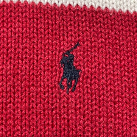 POLO RALPHLAUREN　"STRIPE" SWEATER