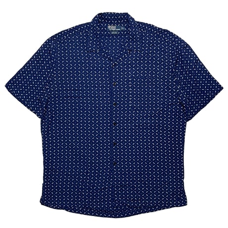 POLO RALPHLAUREN　"CLAYTON" OPEN COLLAR SHIRT
