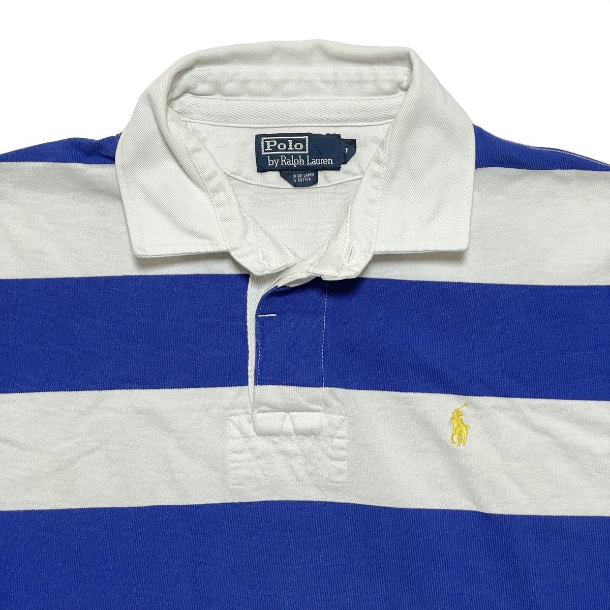 POLO RALPHLAUREN BORDER RUGBY SHIRT | RICKEY MA