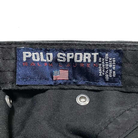 POLO SPORT RALPHLAUREN　"LOGO TAG" JET CAP