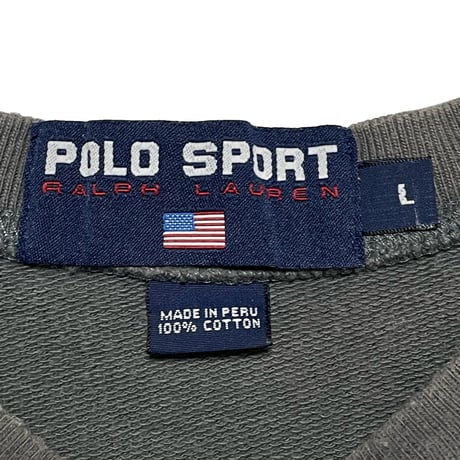 POLO SPORT RALPHLAUREN　"POLO SPORT MARINE SUPPLY" SWEAT