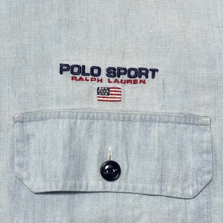 POLO SPORT RALPHLAUREN　"CASCADE" CHAMBRAY SHIRT