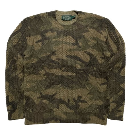 POLO COUNTRY RALPHLAUREN　"CAMOUFLAGE" SWEATER