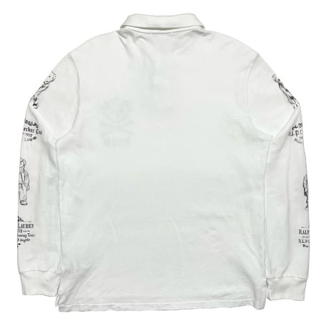 POLO RALPHLAUREN　"SKETCH BEAR" L/S POLO SHIRT