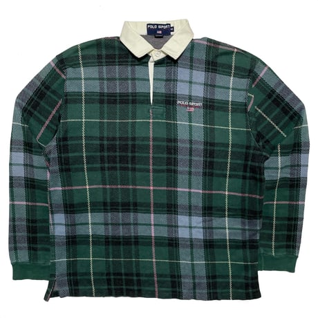 POLO SPORT RALPHLAUREN　"MADE IN USA" RUGBY SHIRT