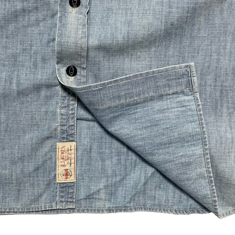 POLO RALPHLAUREN　"RLYC" CHAMBRAY SHIRT