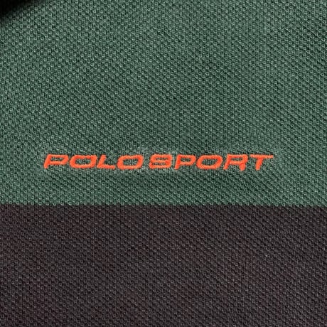 POLO SPORT RALPHLAUREN　"HARF-ZIP" RUGBY SHIRT