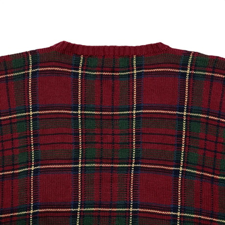 POLO RALPHLAUREN　"TARTAN CHECK" SWEATER