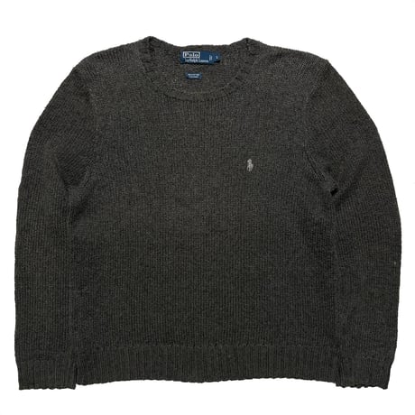 POLO RALPHLAUREN　"COTTON&LINEN" SWEATER