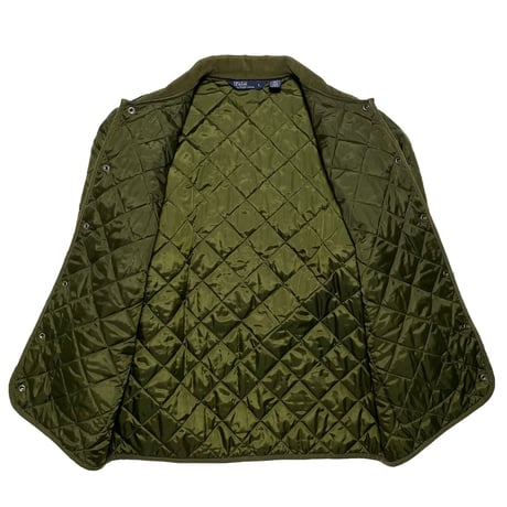 POLO RALPHLAUREN　"CORDUROY COLLAR" QUILTING JACKET