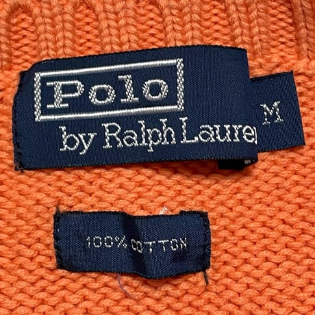 POLO RALPHLAUREN　"BLUE PONY" SWEATER