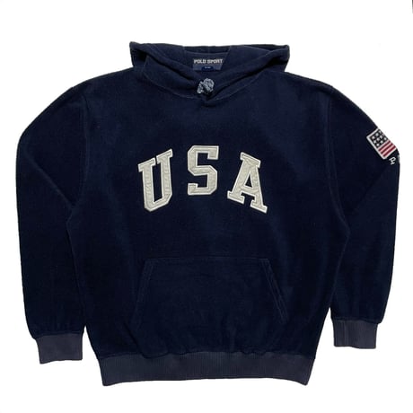 POLO SPORT RALPHLAUREN　 "USA"FLEECE HOODIE