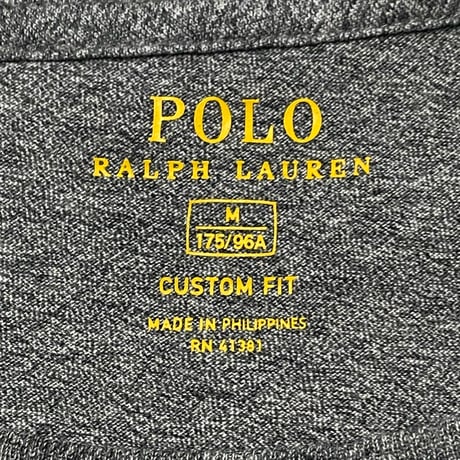POLO RALPHLAUREN　"LOGO PRINTED" S/S TEE