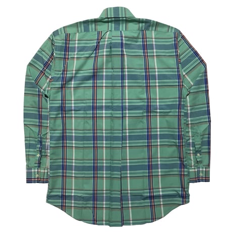 POLO RALPHLAUREN　"MADRAS CHECK" BUTTON DOWN SHIRT