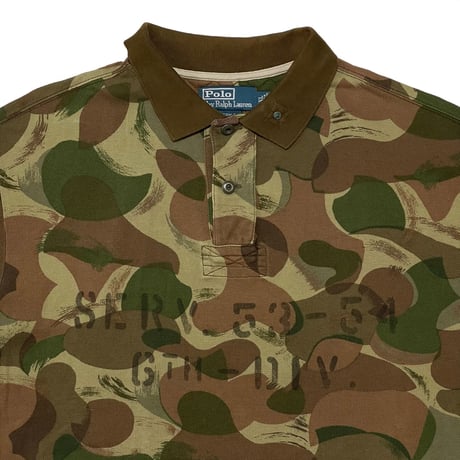 POLO RALPHLAUREN　"CAMOUFLAGE" POLO SHIRT