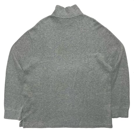 POLO RALPHLAUREN　 "HARF-ZIP" SWEAT SHIRT (GREY)