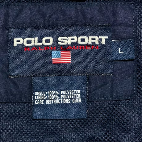 POLO SPORT RALPHLAUREN　"SLEEVE LOGO" NYLON JACKET