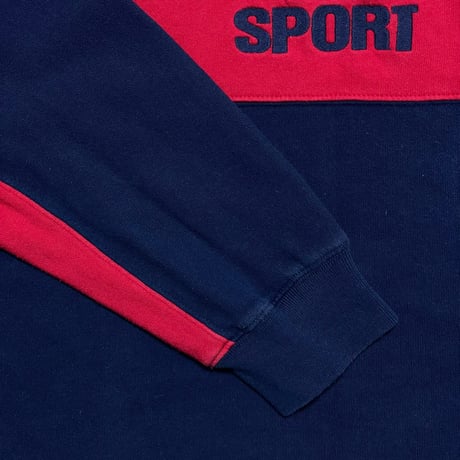 POLO SPORT RALPHLAUREN　"HARF-ZIP" RUGBY SHIRT